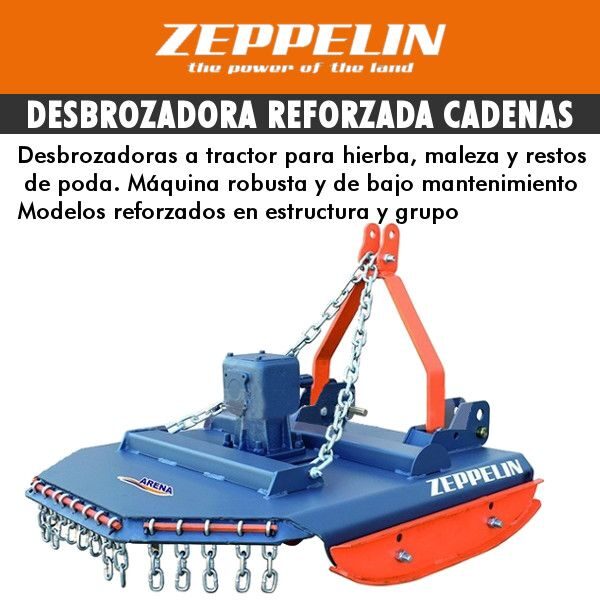 Zeppelin Arena reinforced chain brush cutter
