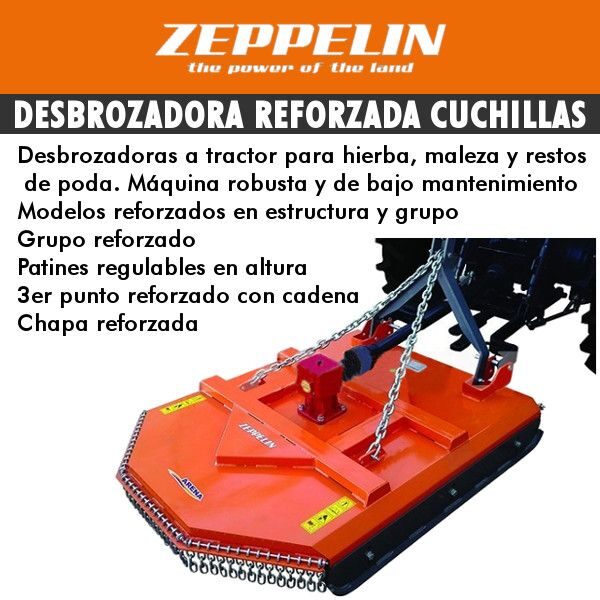 Zeppelin Arena reinforced brush cutter