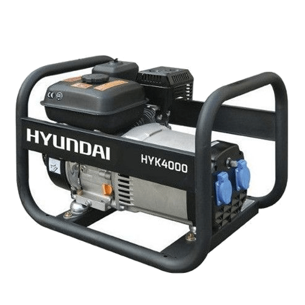 HYUNDAI HYK4000 single phase 2,2 / 2,5 kW electric generator