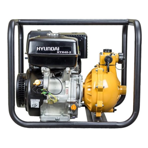 Pompes à essence Hyundai HYH40-2 13 HP, 350 l / m, alt. max. 100 mètres.