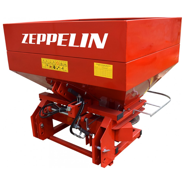 Zeppelin two-dish fertilizer spreader