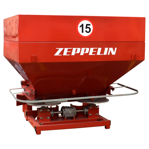 Zeppelin two-dish fertilizer spreader