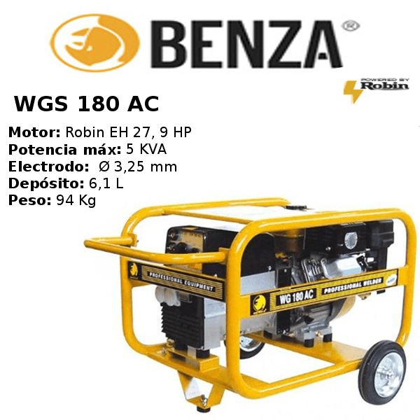 Motor-welder BENZA WGTS 310 DC SUBARU THREE-PHASE A / E