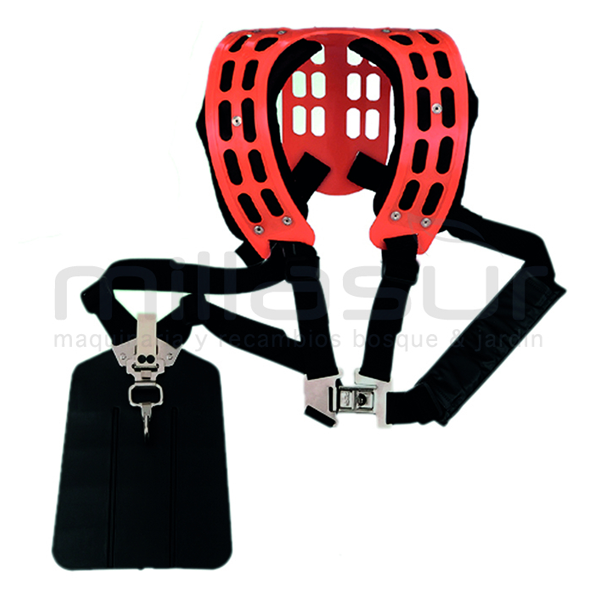 Automatic foam-plastic harness with automatic release 99-1251