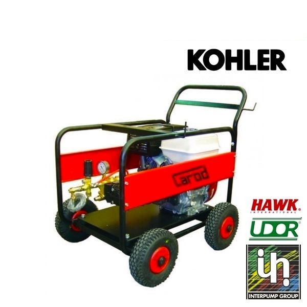 Carod AUT-2021LK KOHLER 14hp Benzin 200BAR 21L / min Hochdruckreiniger