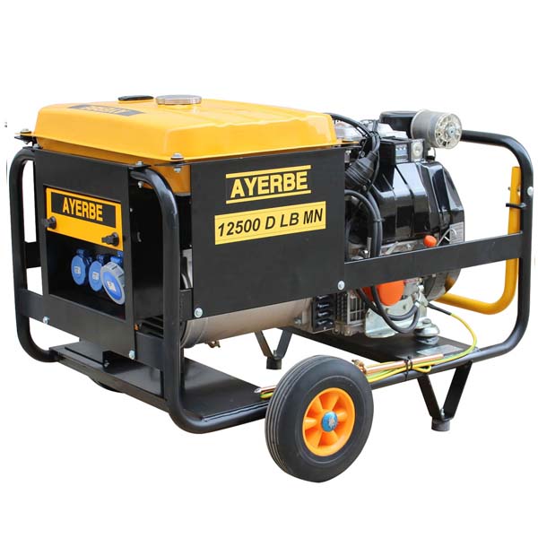 Electric diesel generator Ayerbe 12500 D LB MN