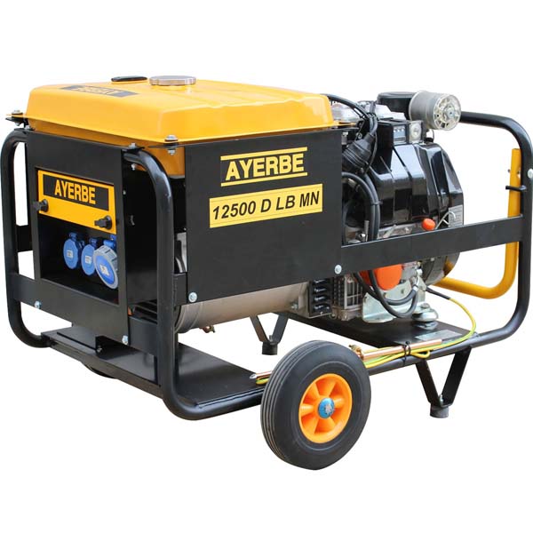 Electric diesel generator Ayerbe AY 10000 D LB TX
