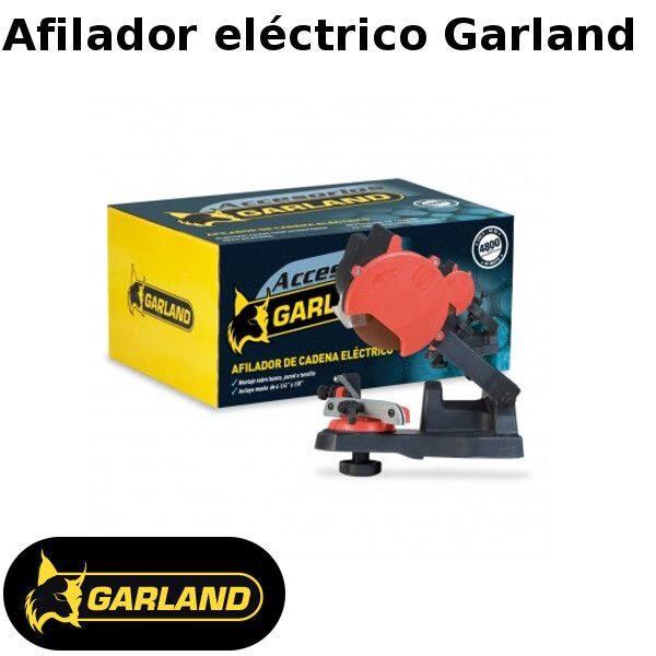 Garland electric sharpener for chainsaws