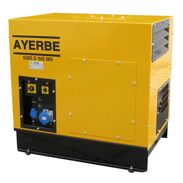 Generador insonorizado Ayerbe AY 6000 D LB INS TX E