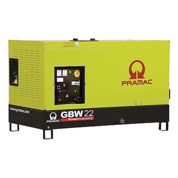 Schalldichter Pramac GBW22P Generator