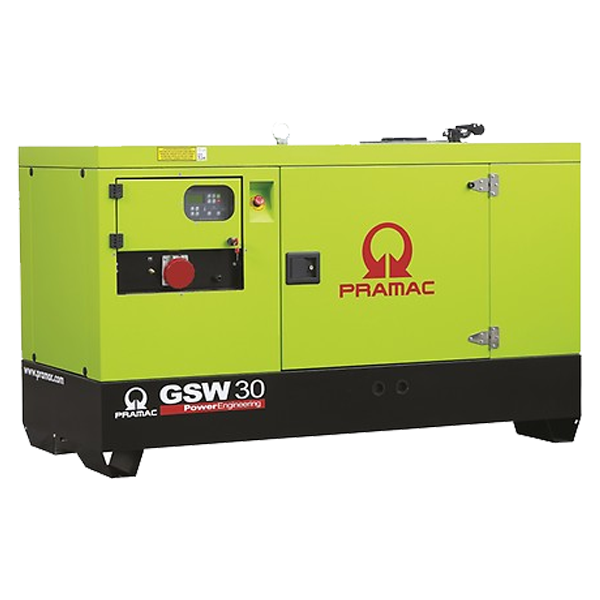 Schalldichter Pramac GSW30P Generator