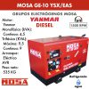 Grupo electrógeno Mosa GE-10 YSX/EAS 4,5 KVA
