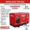 Grupo electrógeno Mosa GE-45 YSX/EAS 15,5 KVA