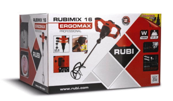 Електрична бетономішалка Rubi Rubimix-16 Ergomax