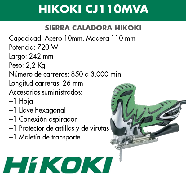 Hikoki Cajon Saw CJ110MV