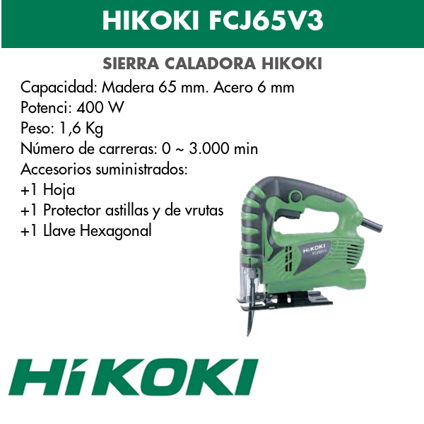 Hikoki Cajon Saw FCJ65V3