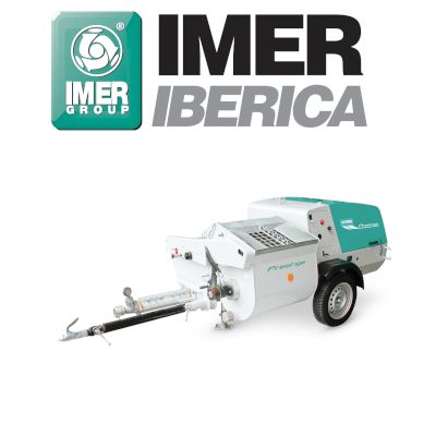 Pump for concrete, self-leveling mortars and gunned Imer