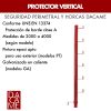 Protector vertical Dacame c/soporte (Lote 20 ud.)