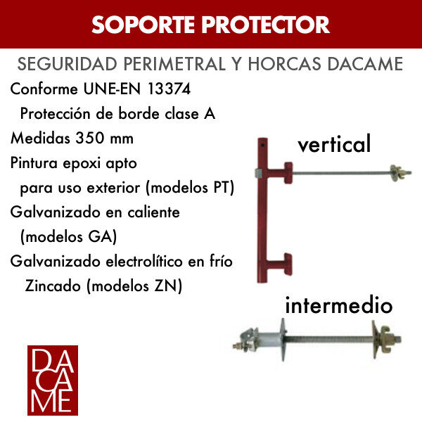 Support de protection Dacame (Lot 20 vous)