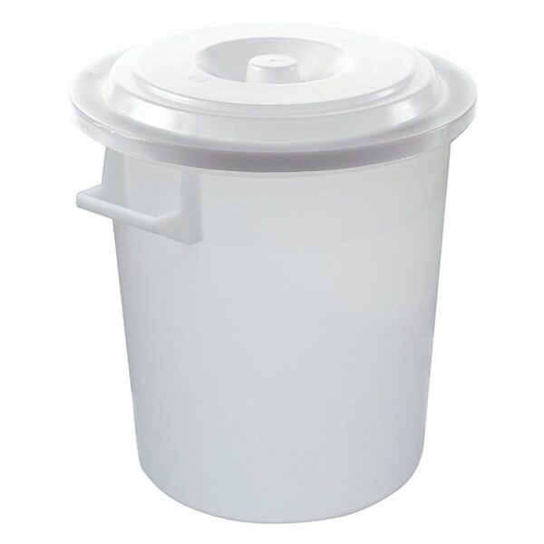 Polyethylene jars with lid PE.HD