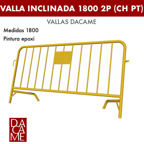 Valla inclinada Dacame 1800 2P (CH PT)