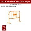 Valla Dacame Stop DCM 1000x1000 2P (CH) (Lote 25 ud.)