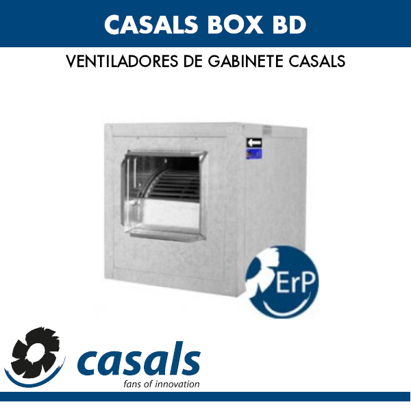 Caja de ventilación Casals BOX BD