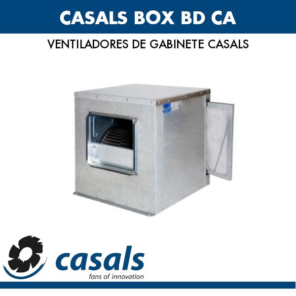 Caja de ventilación Casals BOX BD CA