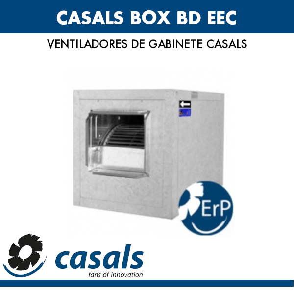 Caja de ventilación Casals BOX BD EEC