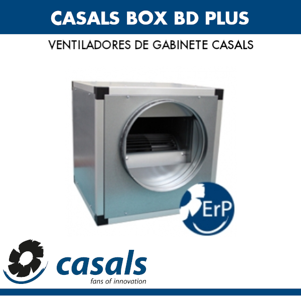 Caja de ventilación Casals BOX BD PLUS