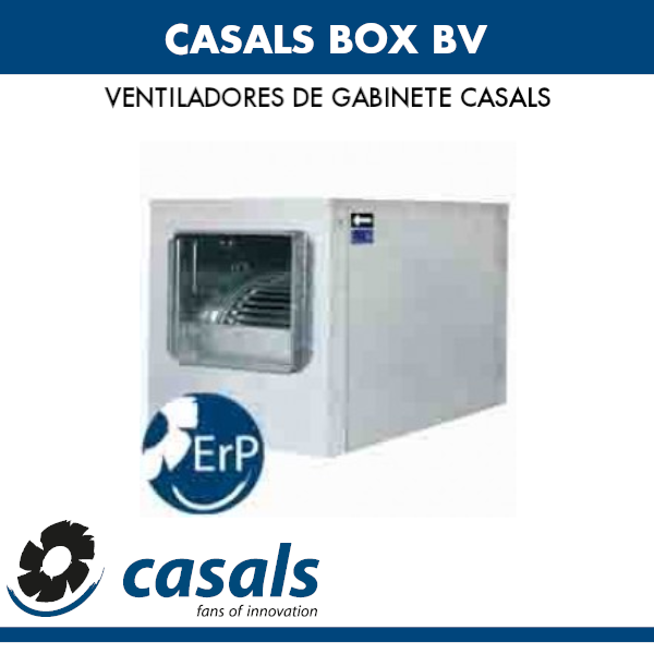 Caja de ventilación Casals BOX BV