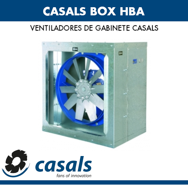 Ventilation box Casals BOX HBA