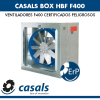Ventilador F400 Casals BOX HBF F400