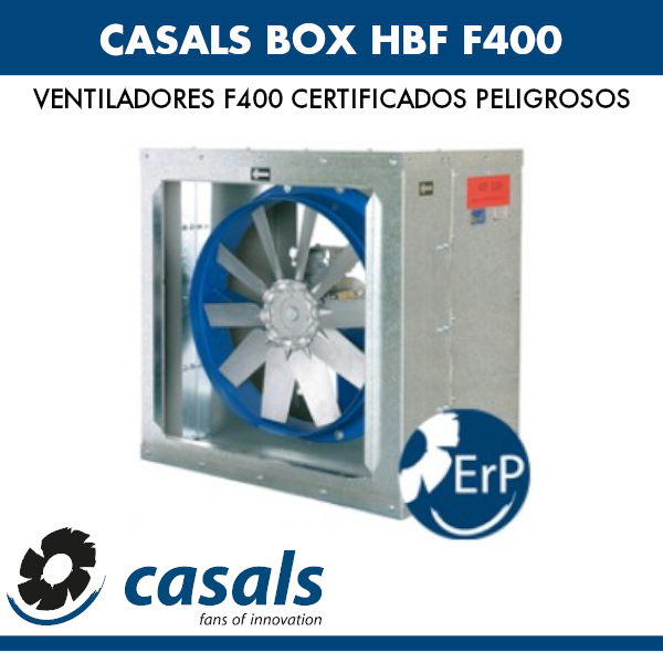 Fan F400 Casals BOX HBF F400