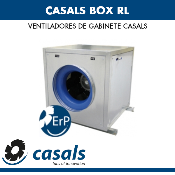 Caja de ventilación Casals BOX RL