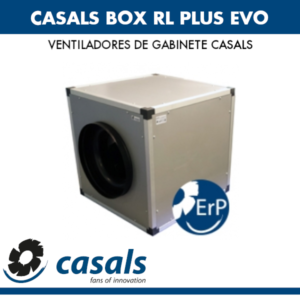 Ventilation box Casals BOX RL PLUS EVO