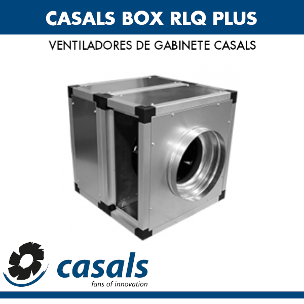 Casals BOX RLQ PLUS ventilation box