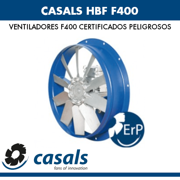 Ventilador Casals HBF F400