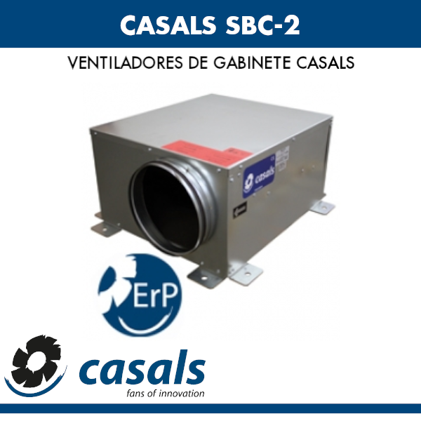Caja de ventilación Casals SBC-2
