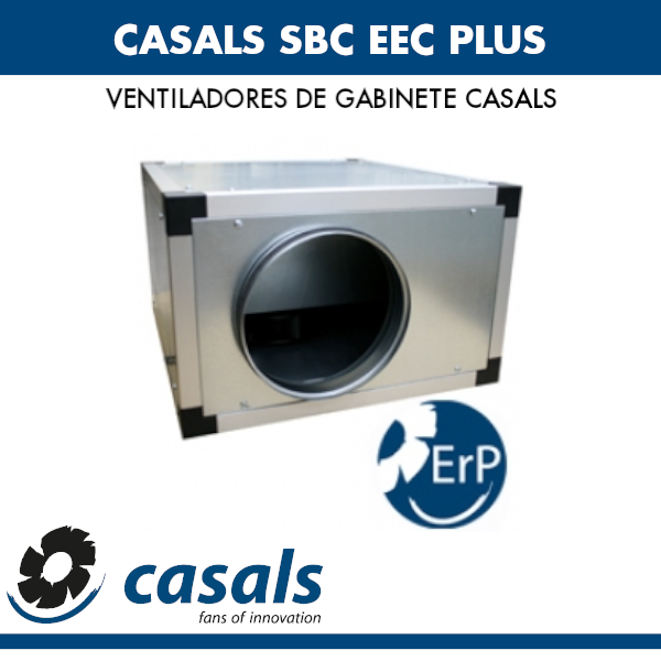 Ventilation box Casals SBC EEC PLUS