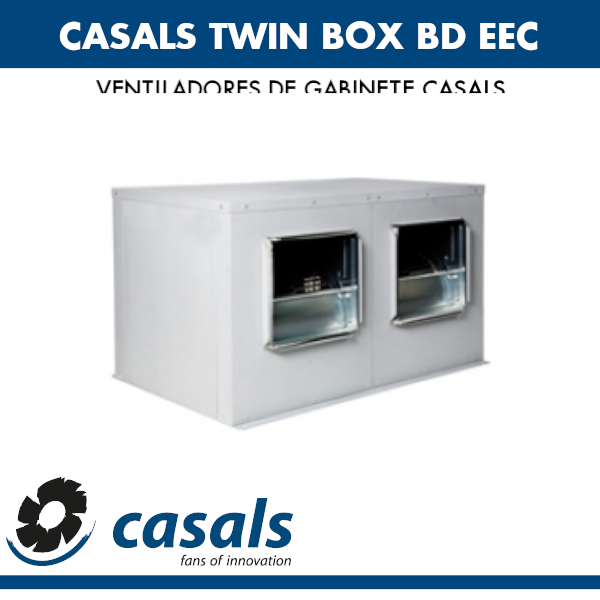 Casals ventilation box TWIN BOX BD EEC