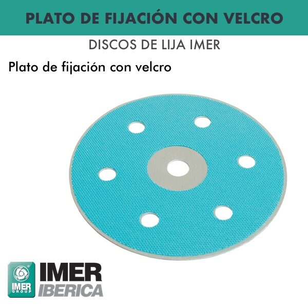 Plato de fijación para discos de 225 mm. de diámetro Imer Ibérica