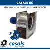 Ventilador centrífugo de baja presión Casals BC