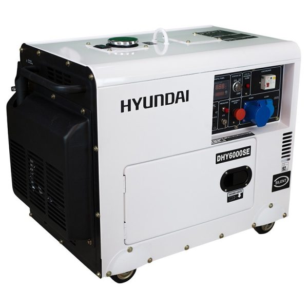Generador electrico HYUNDAI DHY6000SE Diesel A-E