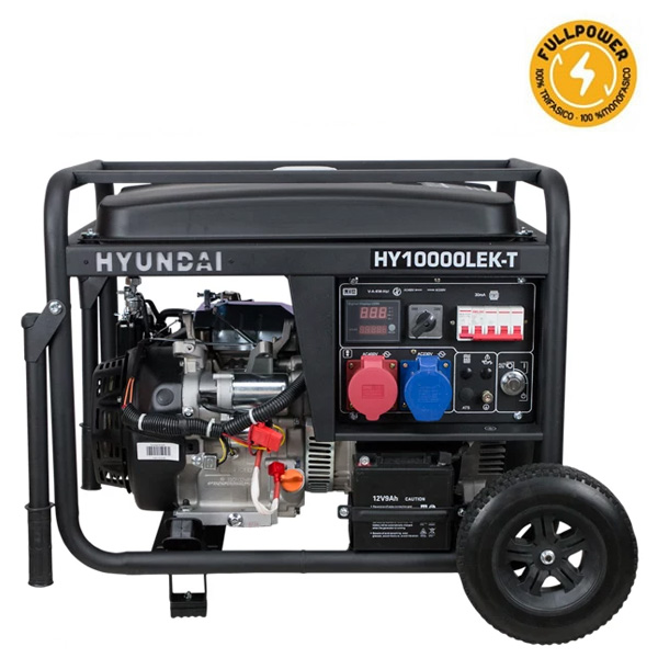 Generador electrico HYUNDAI HY10000LEK-T 7000W