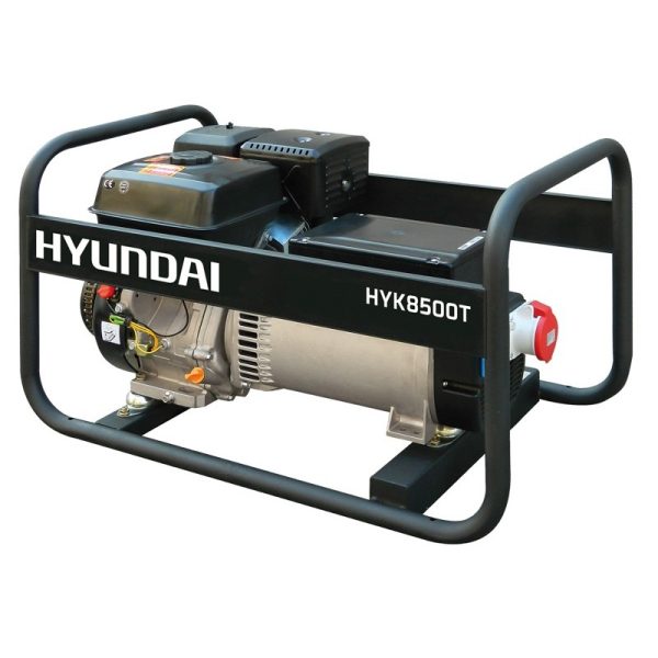 Generador electrico HYUNDAI HYK8500T Trifásico Máx 8,25 kVA