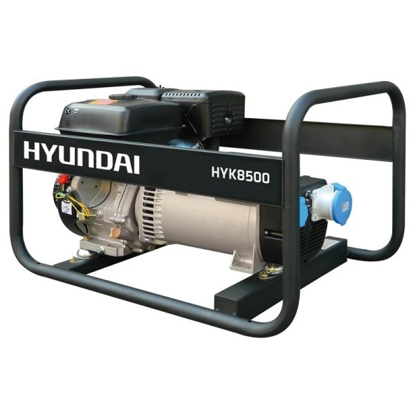 Generador eléctrico HYUNDAI HYK8500 monofásico 6 / 6,5 kW