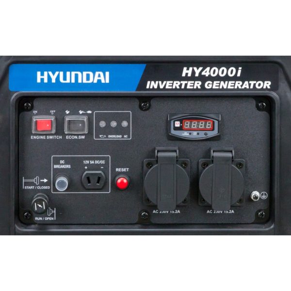 Generador Inverter Hyundai HY4000i 3500W