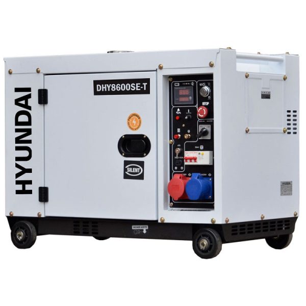 Generador electrico HYUNDAI DHY8600SE-T 7900W