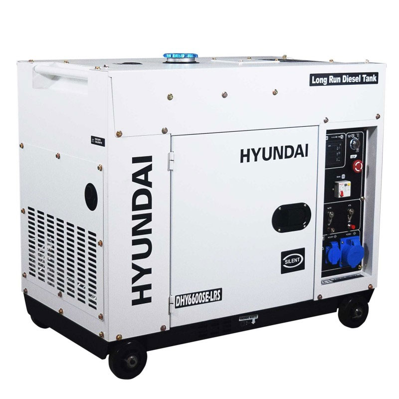 Generador eléctrico Hyundai DHY6600SE-LRS